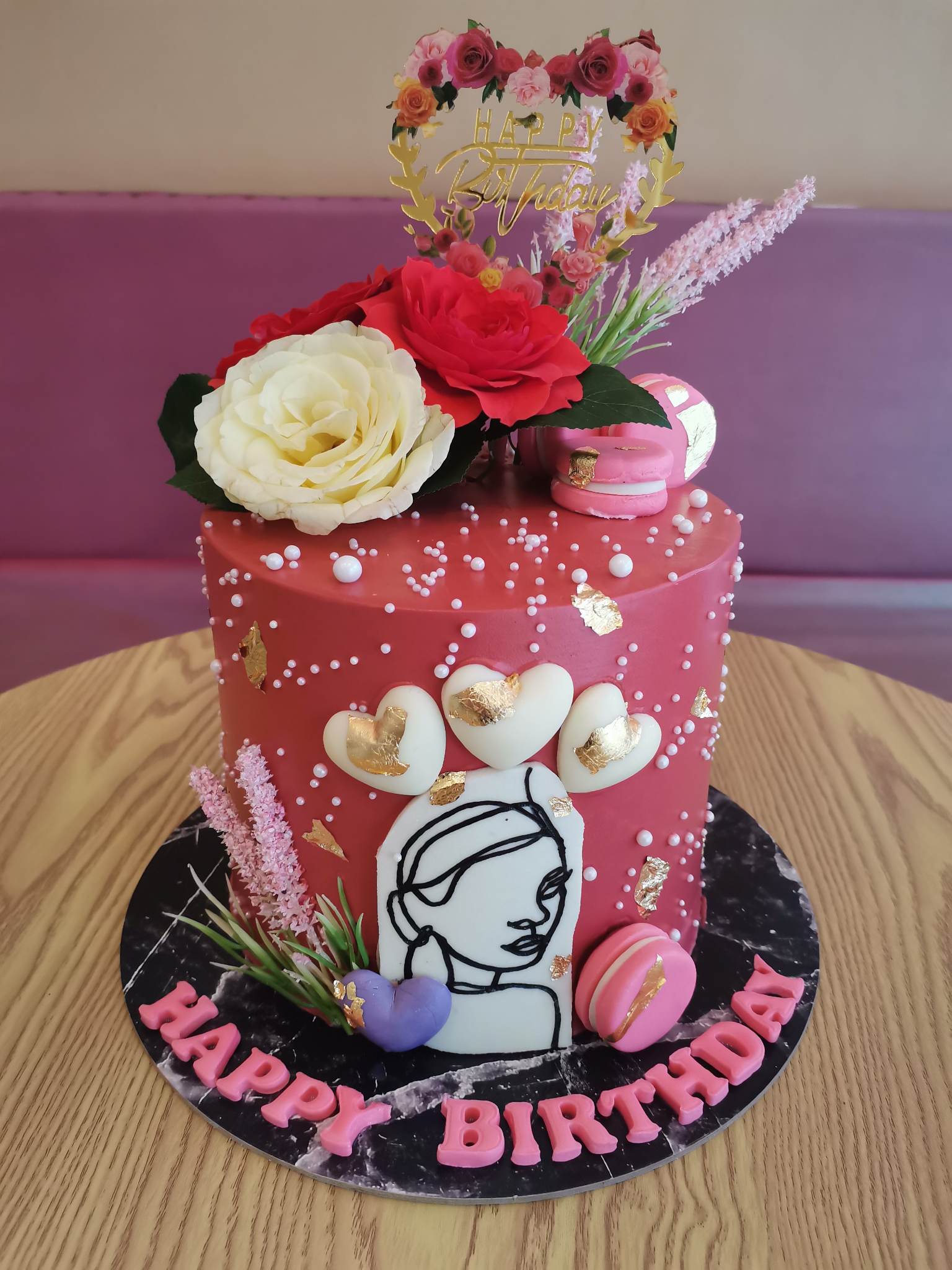 Custom Cake 6x5 Inches Happy Birthday Pipie Co Bread Cake Pastries Iligan 