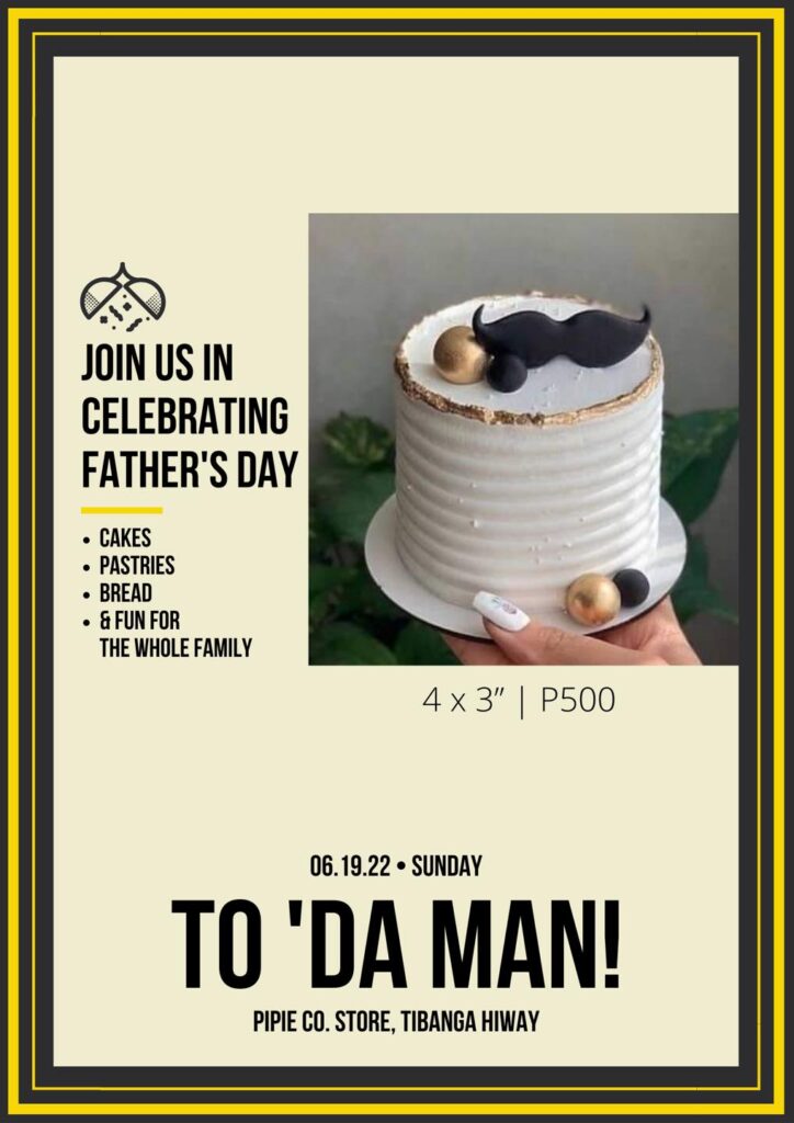Father's Day Cakes from Pipie Co Iligan