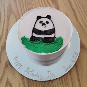 custom cake bear design