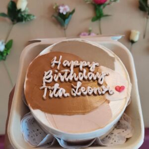 Custom cake - 4x2 inches - Happy Birthday Tita Eleonor Archives - Pipie Co Bread  Cake Pastries Iligan