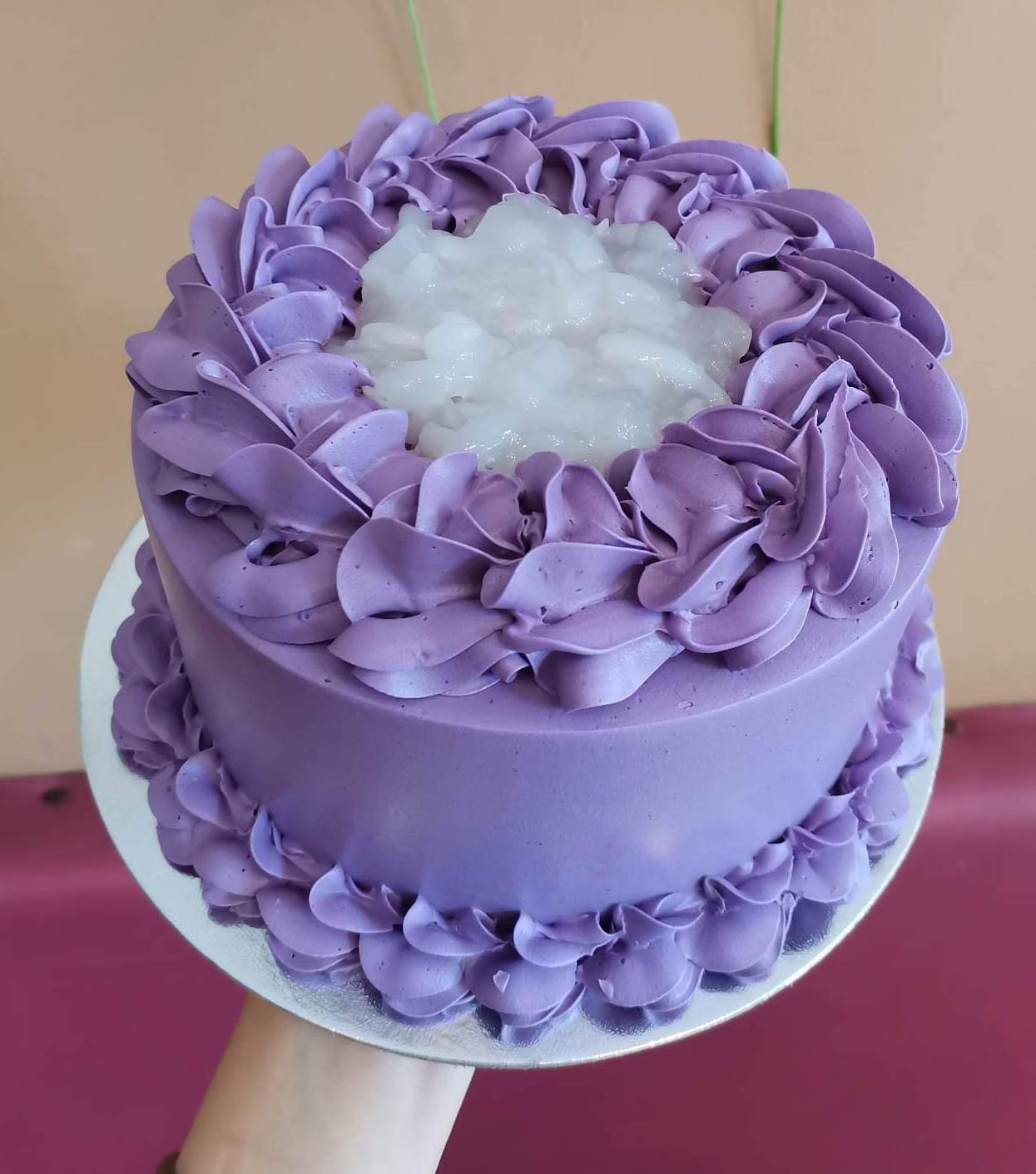 Ube Roll and Round Cake – ThisBeksBakes
