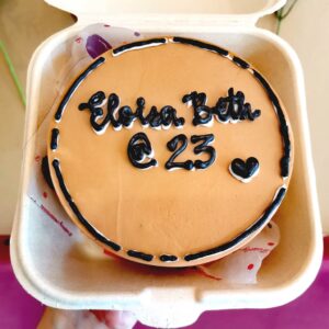 Custom cake -4x2 inches - Eloisa beth @23