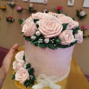 Custom Soft Icing cake - 5x4 inches