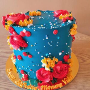 Custom Soft Icing Cake - 7x5 inches