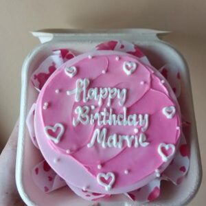 Custom Soft Icing Cake - 4x2 inches
