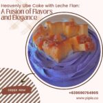 Heavenly Ube Cake with Leche Flan: A Fusion of Flavors and Elegance