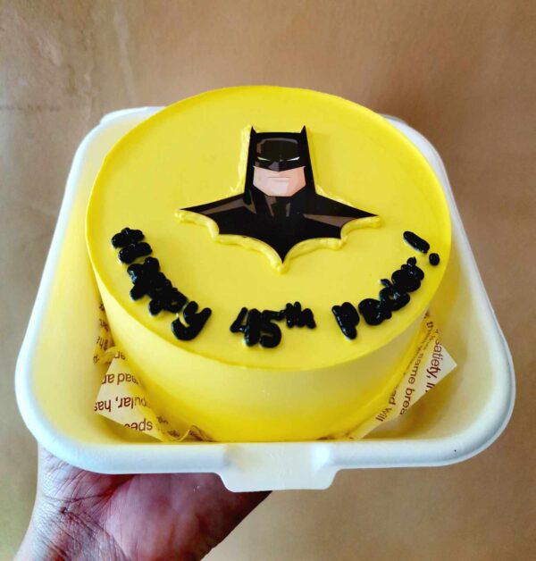 Custom Soft Icing Cake - 4x2 inches - Happy 45th Pader!