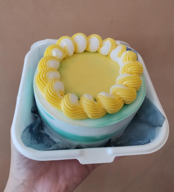 Pipie Sunshine Bloom Cake - 4x2 inches - Chocolate Flavor